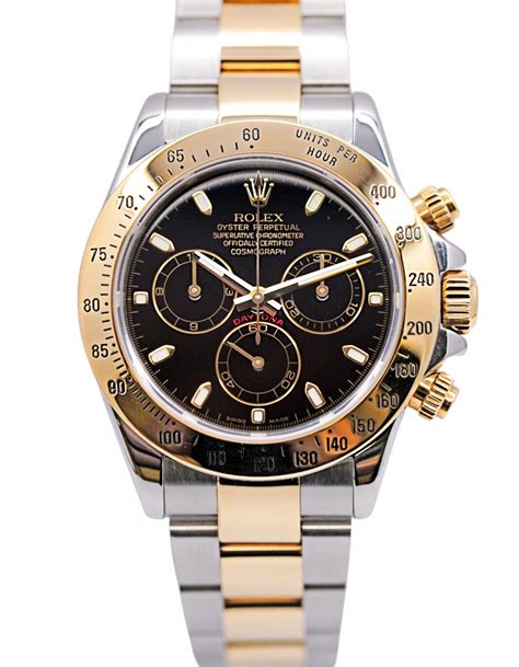 Rolex Zifferblatt Dial Daytona Herren Uhr 116523 Gold Guter